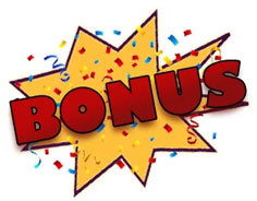 Signo de bonificación más pequeño de confeti