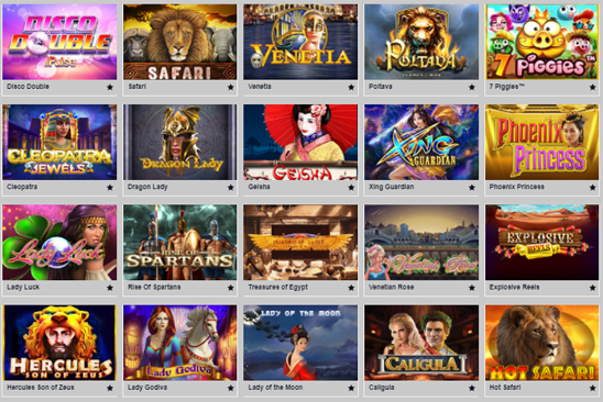 Juegos de casino Bet Cruise