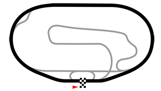 Diseño del circuito de Atlanta Motor Speedway