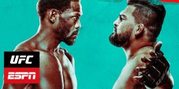 Jared Cannonier vs.Kelvin Gastelum - UFC en el logo de ESPN