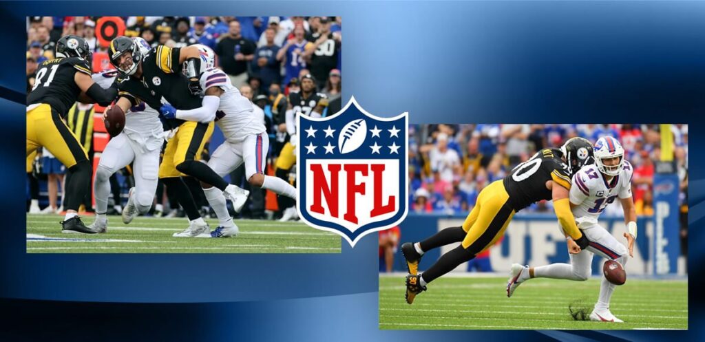 Buffalo Bills vs Pittsburgh Steelers - NFL Logo