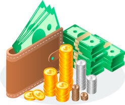 Apuestas con dinero real en un casino