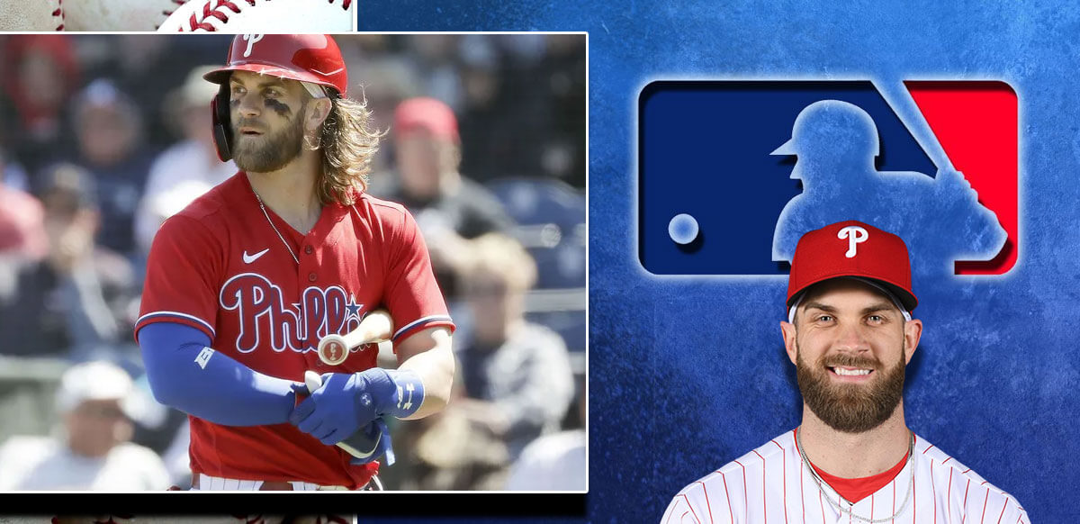 Bryce Harper con experiencia en MLB