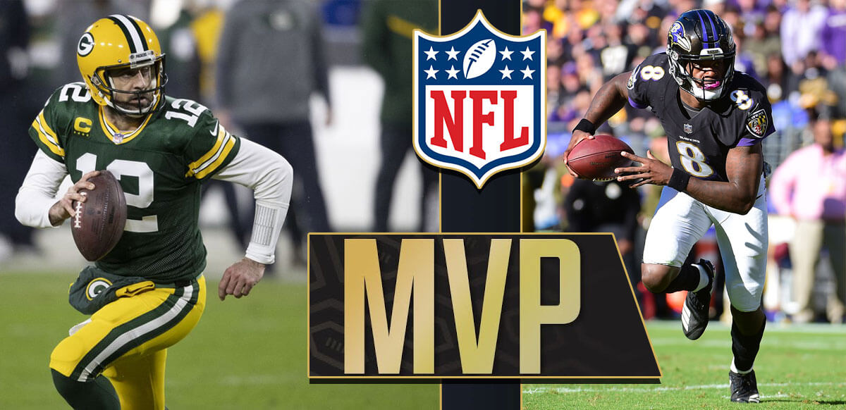 Aaron Rodgers y Lamar Jackson MVP NFL