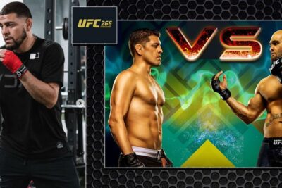 Nick Diaz Vs Robbie Lawler UFC 266 With Diaz Training
