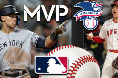 Aaron Judge And Shohei Ohtani MLB Background