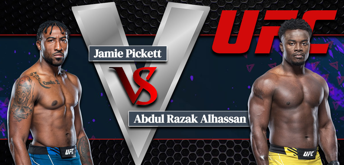Jamie Pickett vs Razak Al Hassan Antecedentes de UFC