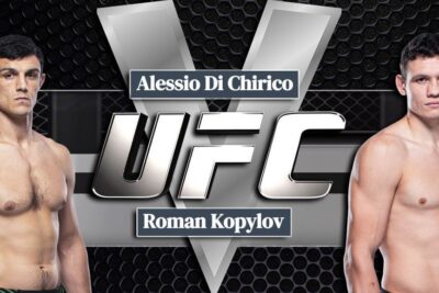 Alessio Di Chirico V Roman Kopylov UFC