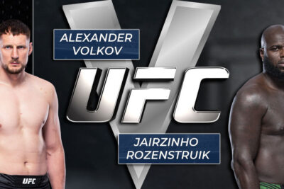 Volkov V Rozenstruik UFC Background
