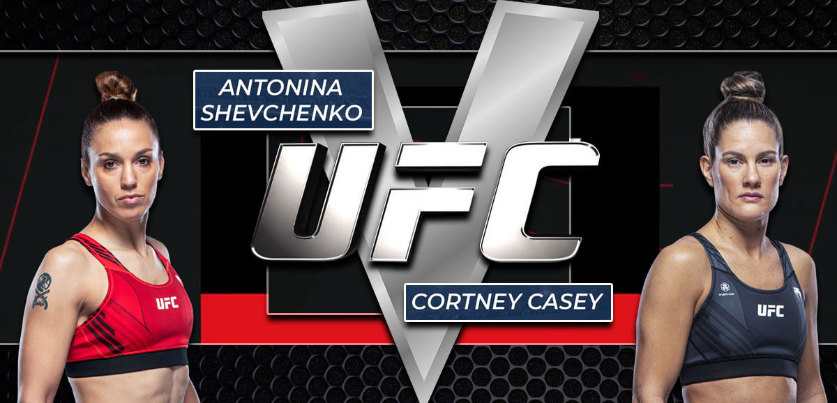 Antonina Shevchenko contra Cortney Casey Antecedentes de la UFC