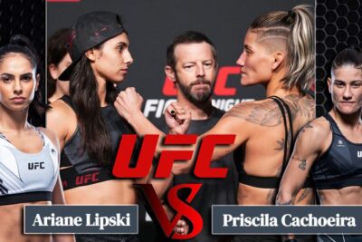Ariane Lipski Vs Priscila Cachoeira UFC