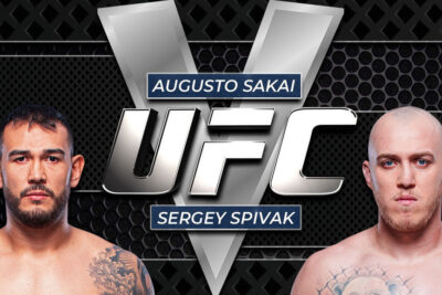 Augusto Sakai V Sergey Spivak UFC Background