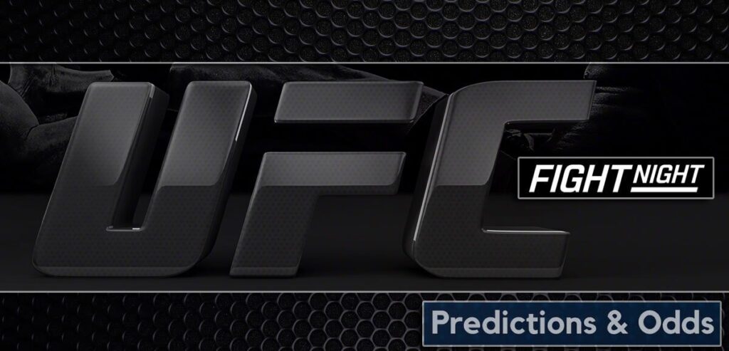 UFC Fight Night Predictions And Odds