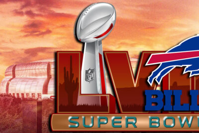 Super Bowl LVII Buffalo Bills Football Background