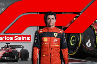 Carlos Sainz F1 Racing Background