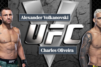 Alexander Volkanovski V Charles Oliveira UFC