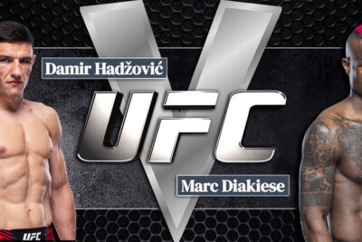 Damir Hadzovic V Marc Diakiese UFC