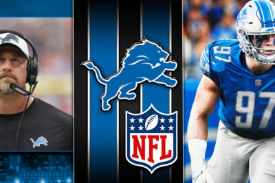 Dan Campbell And Aidan Hutchinson Detroit Lions NFL
