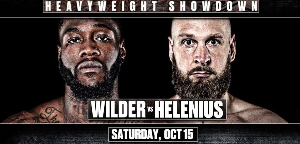 Wilder Vs Helenius Heavyweight Showdown