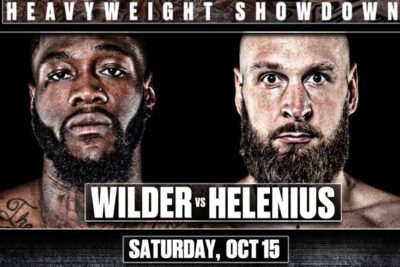 Wilder Vs Helenius Heavyweight Showdown