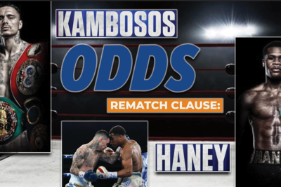 Devin Haney Gran favorito en la revancha de George Kambosos
