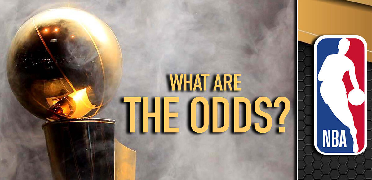 El campeonato de la NBA ¿Cuáles son las oportunidades? Fondo del logotipo de la NBA
