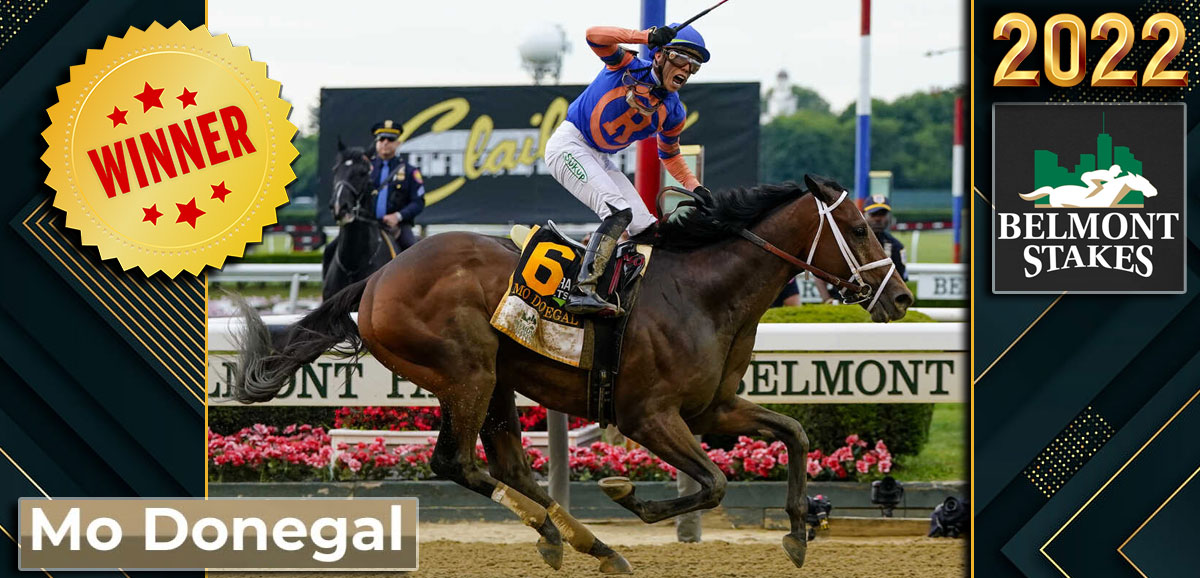 Ganador del Belmont Stakes 2022 Mo Donegal
