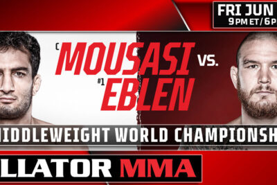 Mousasi Vs Eblen Bellator MMA