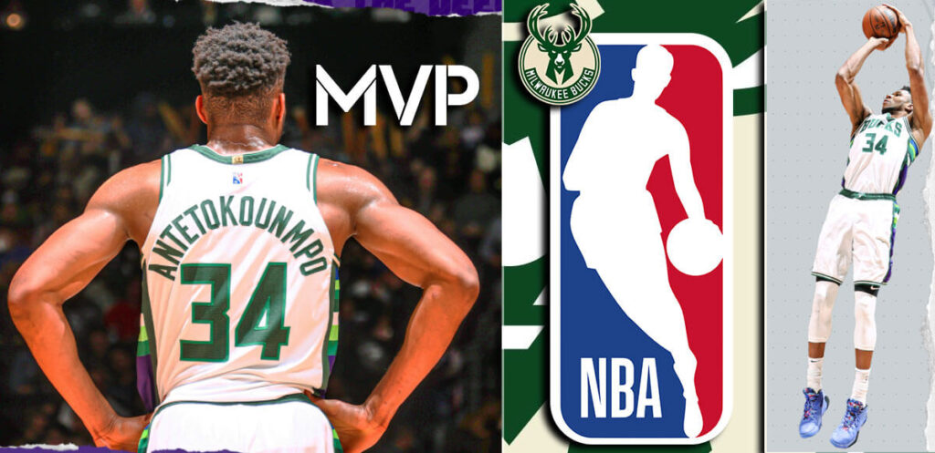 Giannis Antetokounmpo Bucks NBA Background