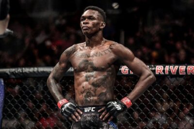 Israel Adesanya In Cage