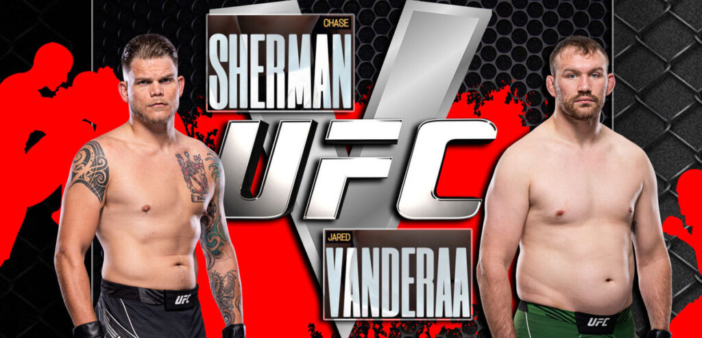 Jared Vanderaa apuesta por Favorito versus Chase Sherman