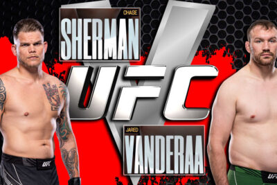 Jared Vanderaa apuesta por Favorito versus Chase Sherman