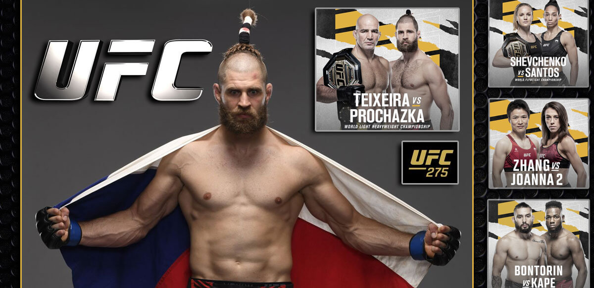 Las peleas de MMA favoritas de UFC 275 en segundo plano