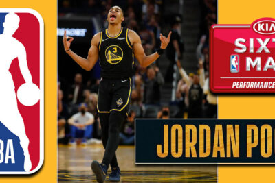 Jordan Poole Sixth Man Performance Awards