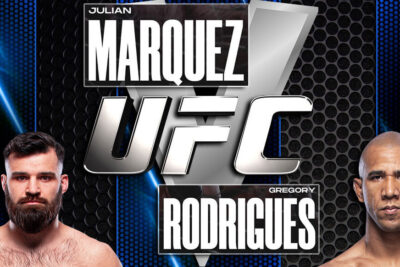 Julian Marquez V Gregory Rodrigues Silver UFC