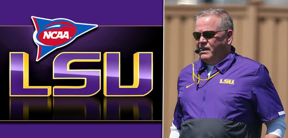 LSU de la NCAA Brian Kelly