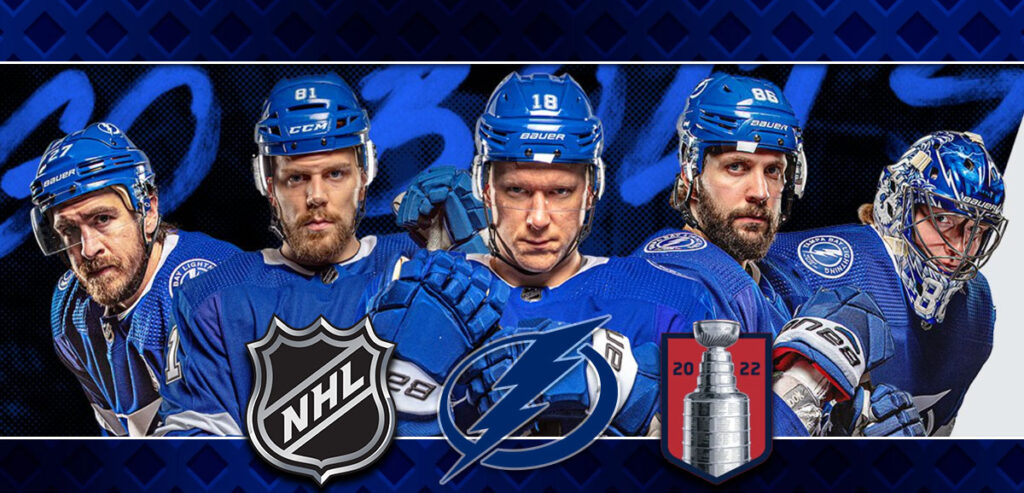NHL Lightning Stanley Cup Hockey Background