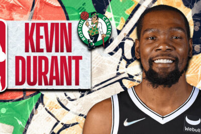Kevin Durant NBA Celtics Background