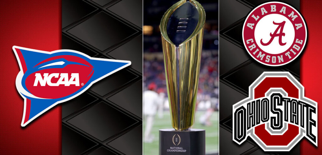 NCAA Championship Odds Crimson Tide And Buckeyes