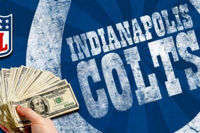 Indianapolis Colts Money NFL Background