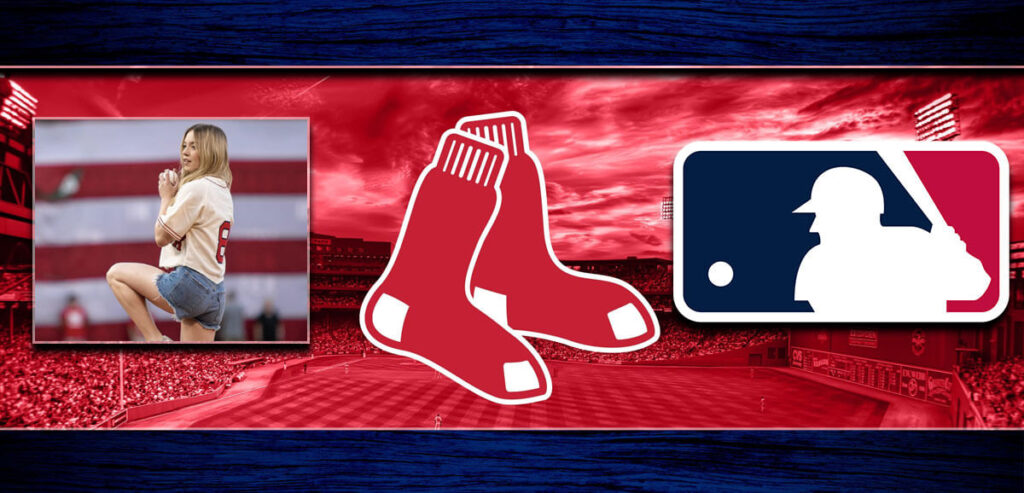 Red Sox Sydney Sweeney Background