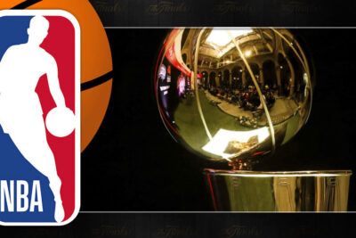 NBA Logo And Finals Background