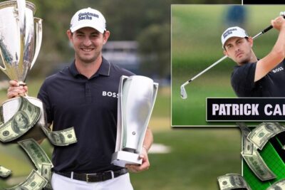 Patrick Cantlay Money Flying