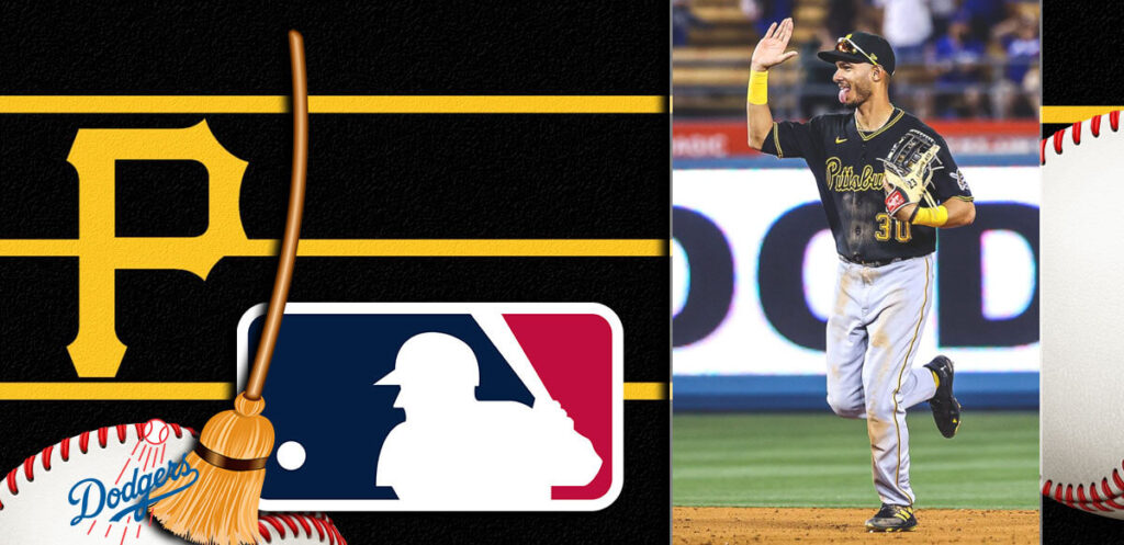 Pirates Sweep Dodgers MLB Background
