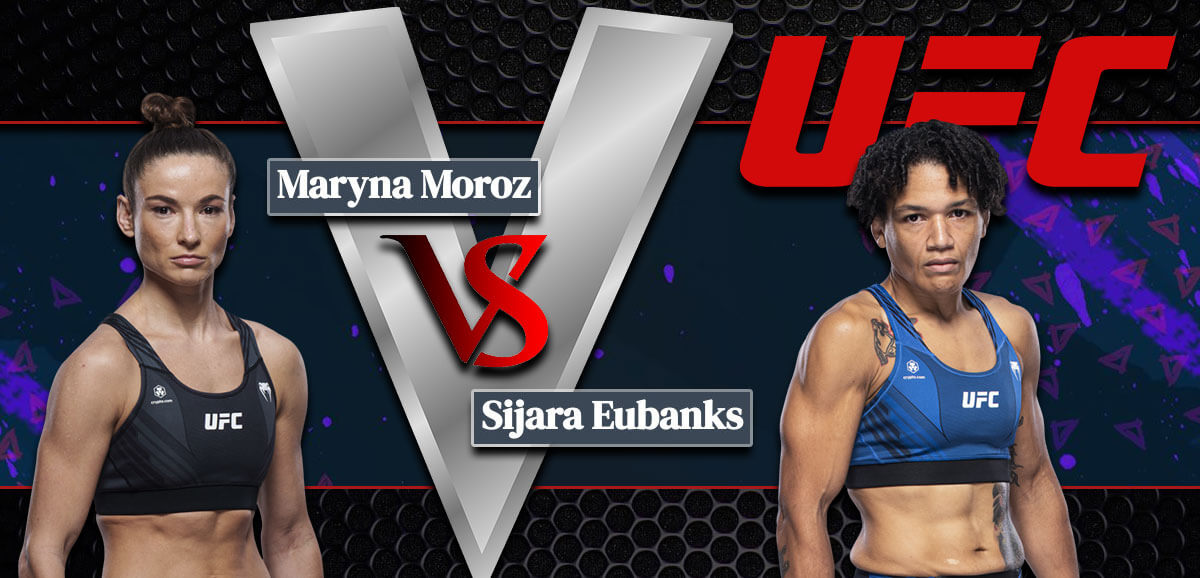Maryna Moroz vs. Sijara Eubanks Antecedentes de UFC