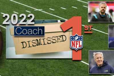 2022 1st NFL Coach Dismissed