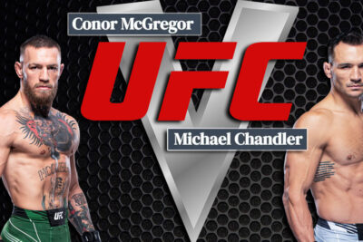 Conor McGregor UFC Michael Chandler MMA Background