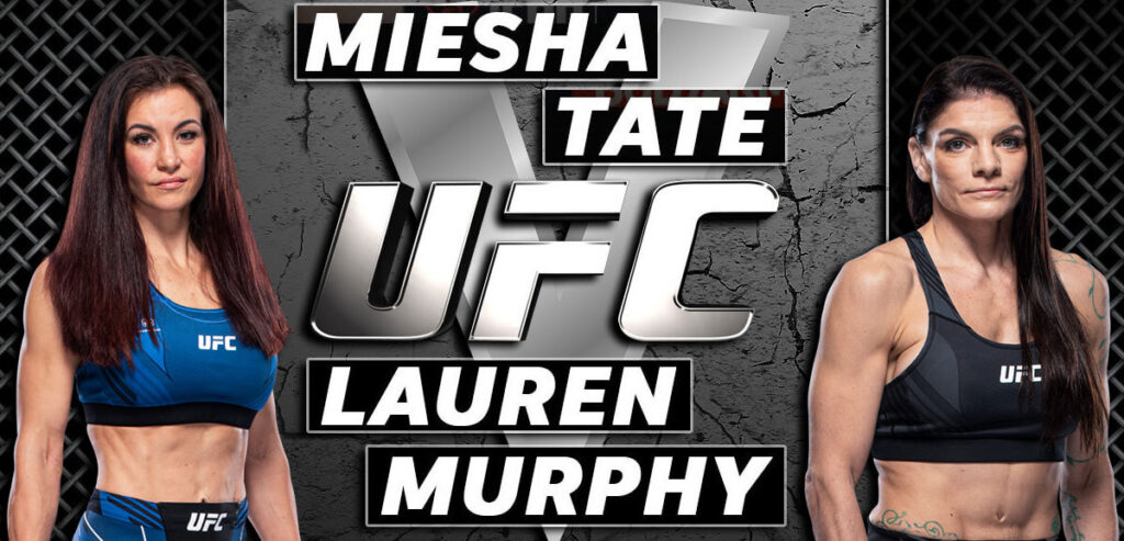 Miesha Tate V Lauren Murphy Silver UFC