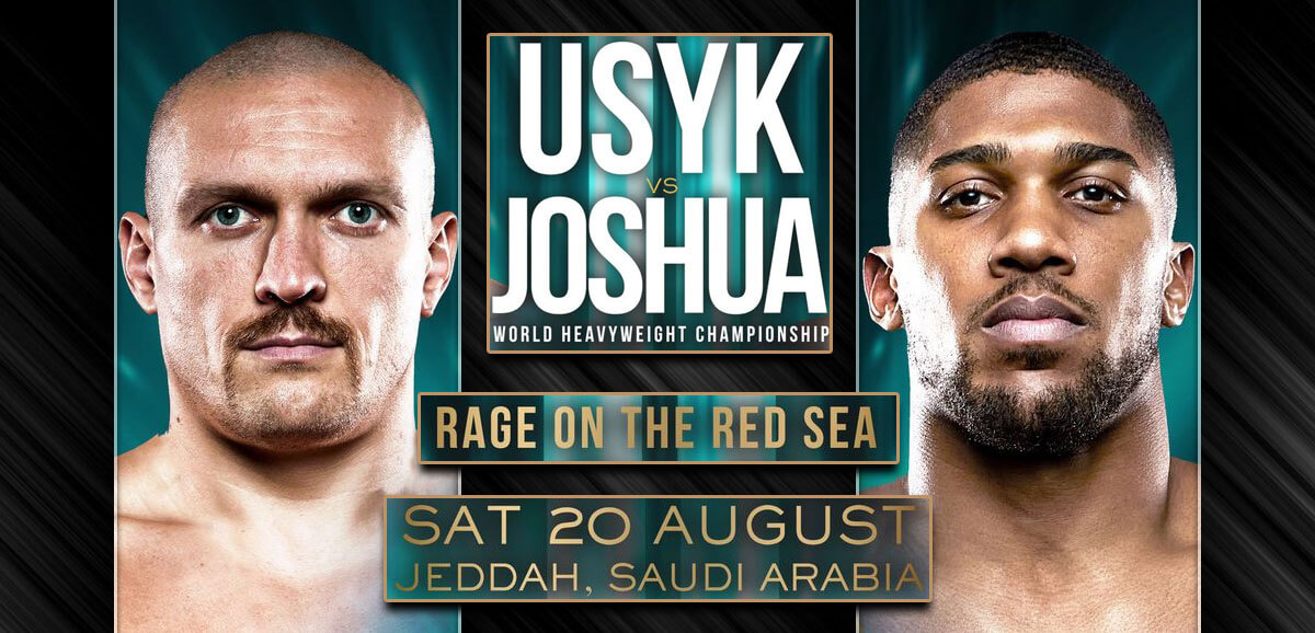 Usyk contra Joshua Rage en el Mar Rojo