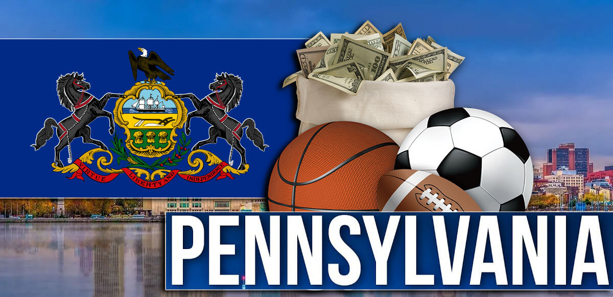 Apuestas deportivas en Pensilvania en segundo plano